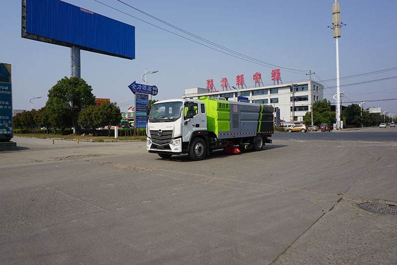 中潔牌XZL5185TXS6福田單橋洗掃車(chē)